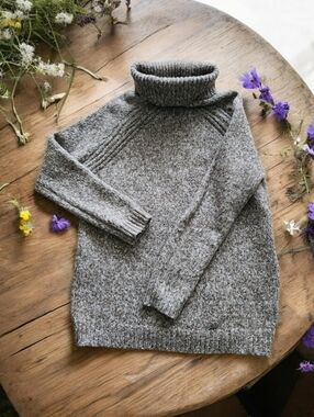 Forever 21 Marled Turtleneck Raglan Knitwear Sweater Size Small